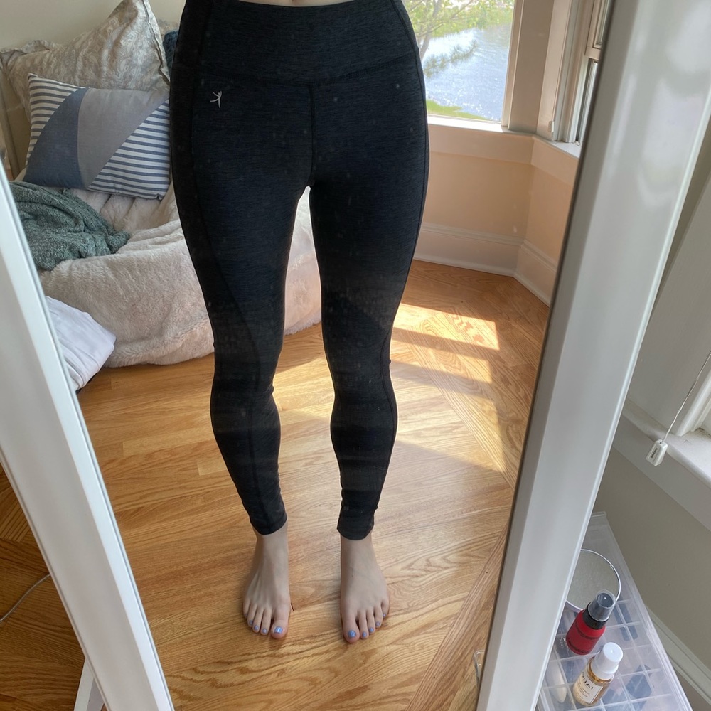 Dark blue leggings- so cute :)